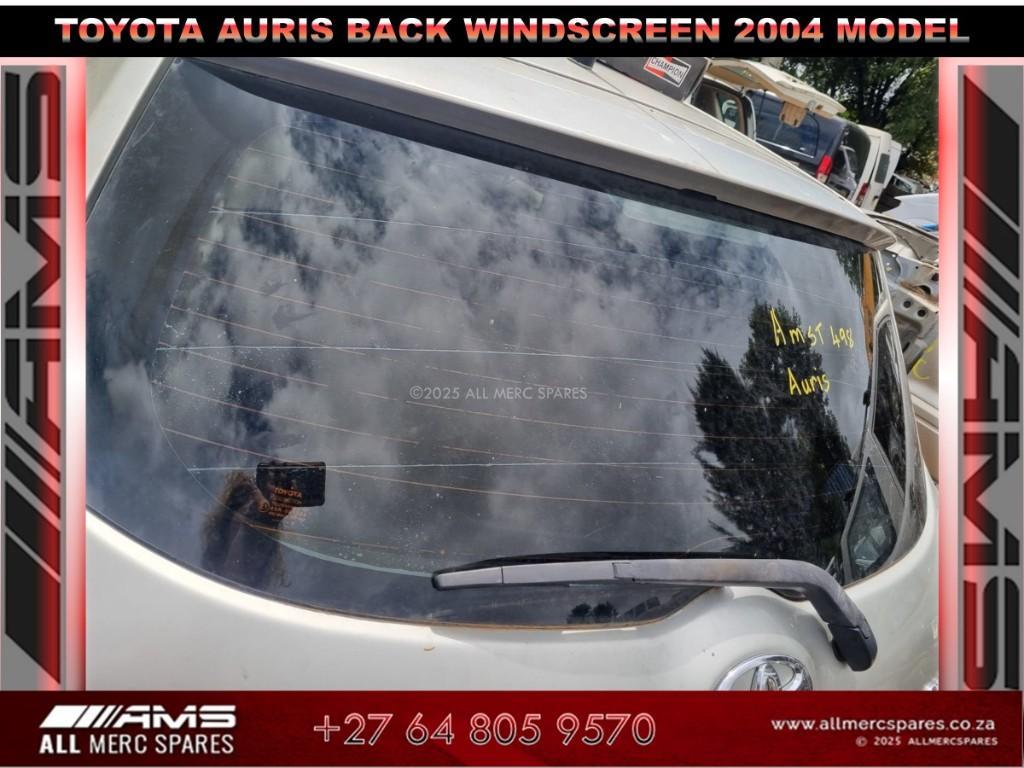 Toyota Auris Rear Windscreen – Original in South Africa - Image 1