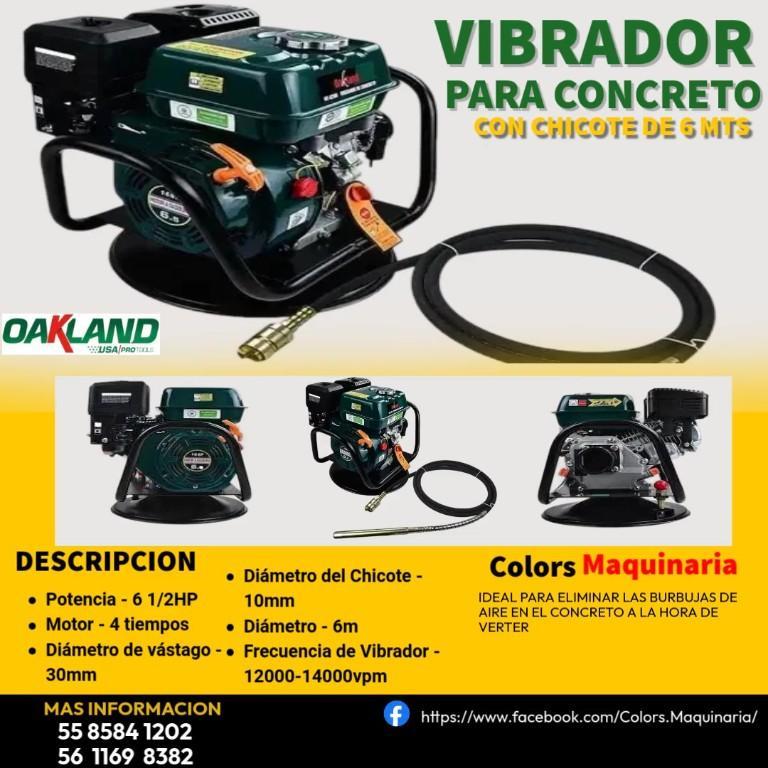 VIBRADOR PARA CONCRETO en México - Imagen 1