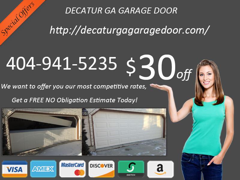 Decatur GA Garage Door in Tallahassee - Image 1