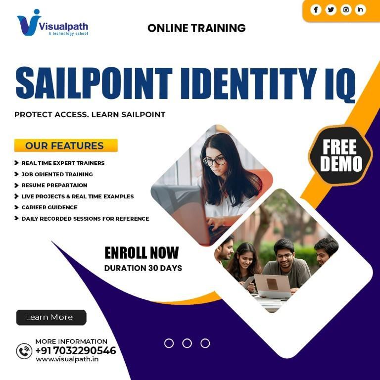 SailPoint Online Training with Certification - Visualpath in Alwal - Image 1