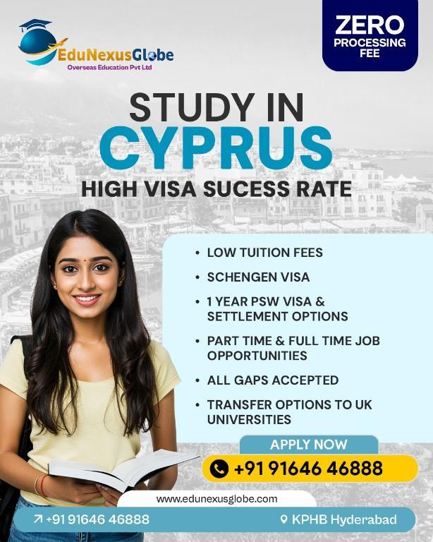 Study Smart, Study in Cyprus with Edunexus in India - Image 1