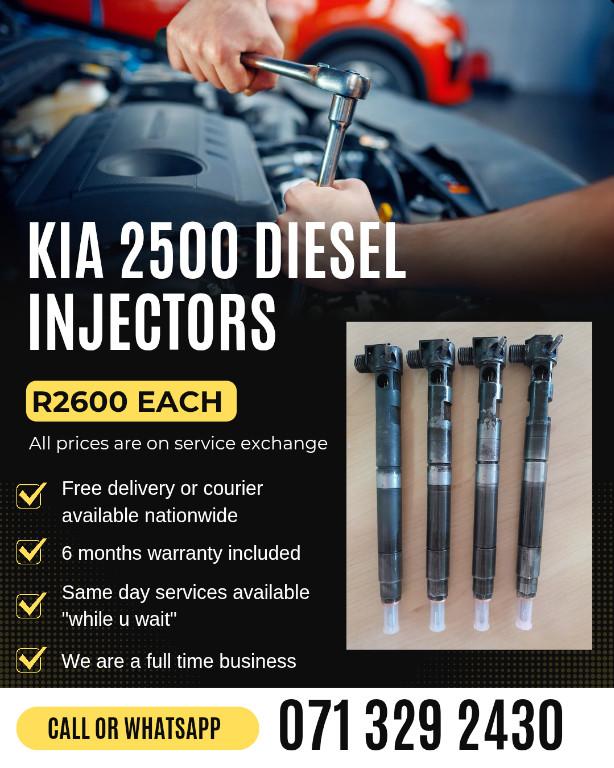 KIA 2500 DIESEL INJECTORS in South Africa - Image 1