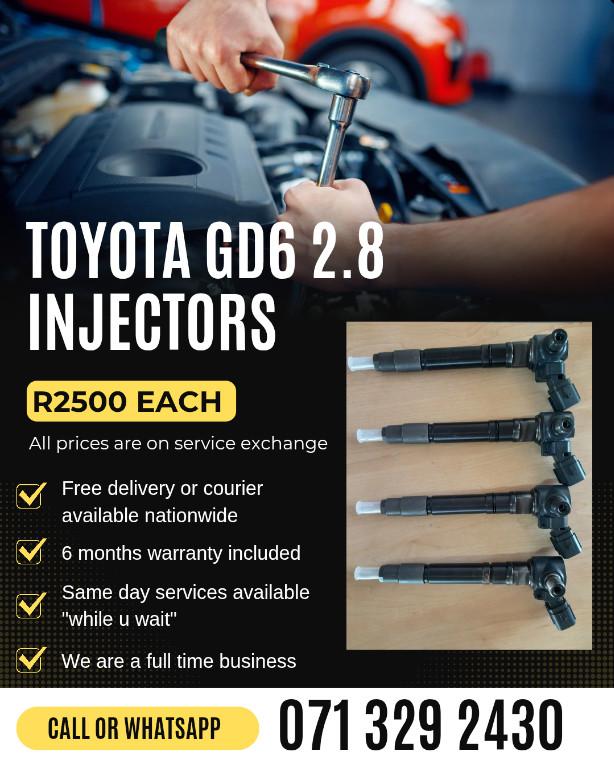 TOYOTA GD6 2.8 DIESEL INJECTORS in South Africa - Image 1