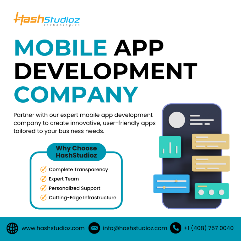Build Powerful Apps with HashStudioz – A Top Mobile App Develop in India - Image 1
