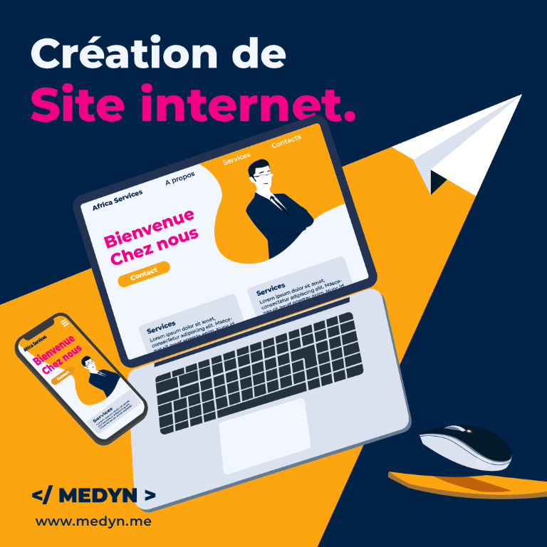 Création de Site internet et E-commerce Abidjan à Abidjan - Photo 2