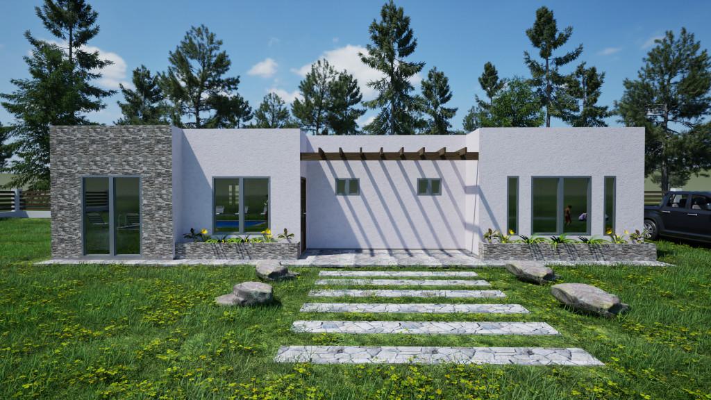 CASA PREFABRICADA | MODELO ELQUI 94M2 en Chile - Imagen 1