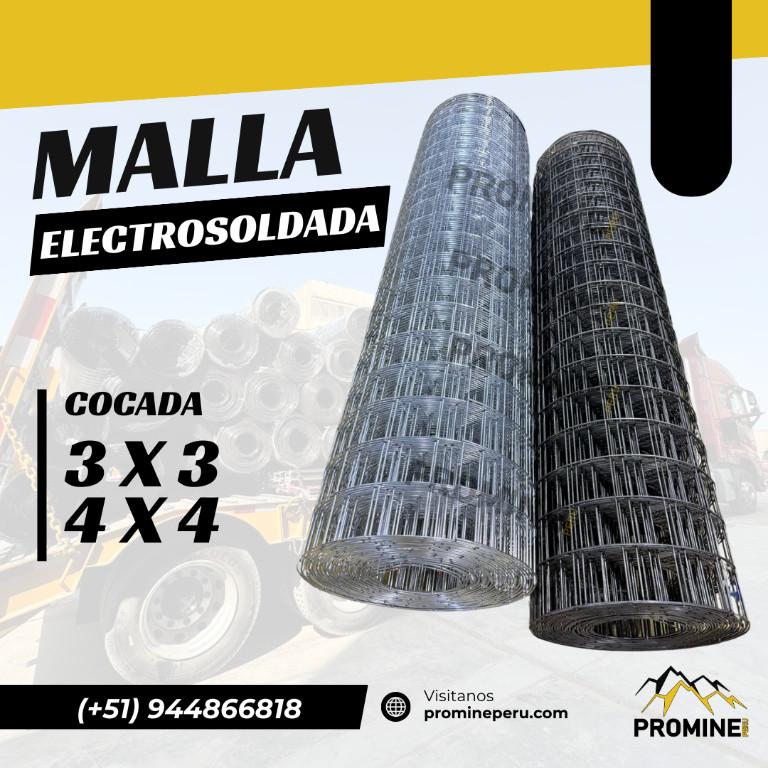 MALLA ELECTROSOLDADA . PROMINE. COCADA. SOSTENIMIENTO DE ROCA en Lima - Imagen 1