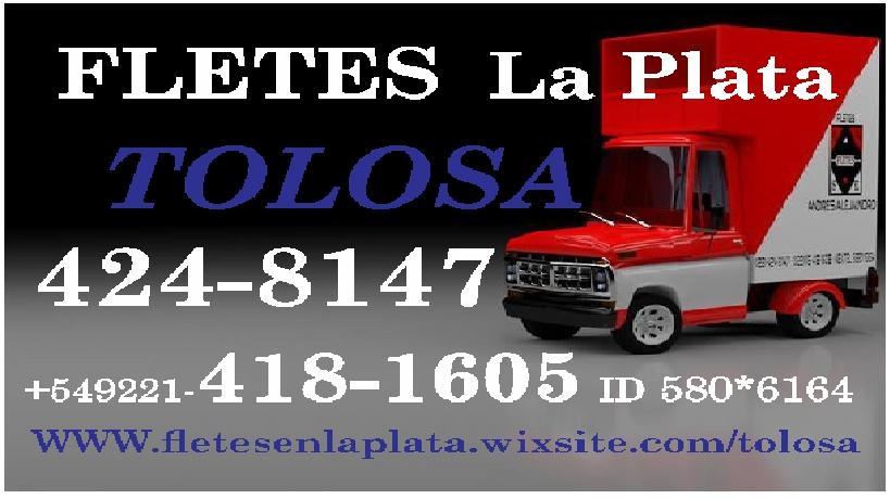 Fletes Y mudanzas TOLOSA LP. locales e interior . en Argentina - Imagen 1