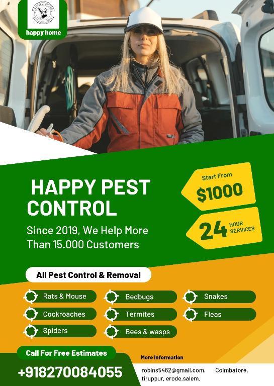 Happy Pest Control service. in Coimbatore - Image 1