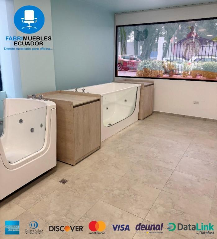 MUEBLES EN MELAMINA - CAMBIADORES DE BEBES + REPISA INTERNA en Cayambe - Imagen 2