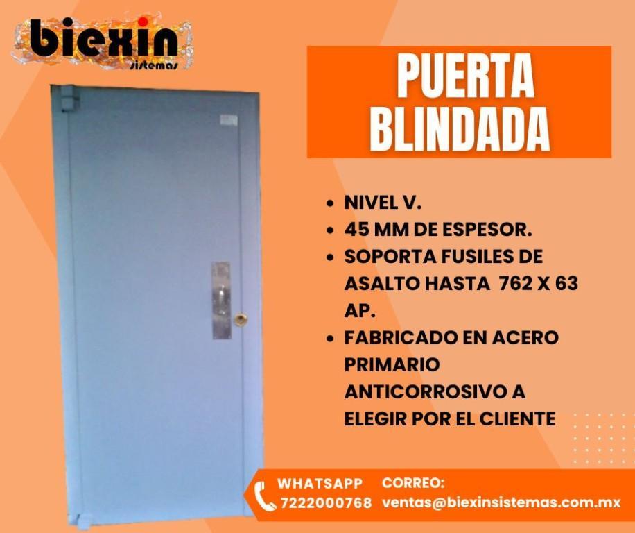 ¡PUERTAS BLINDADAS! en México - Imagen 1