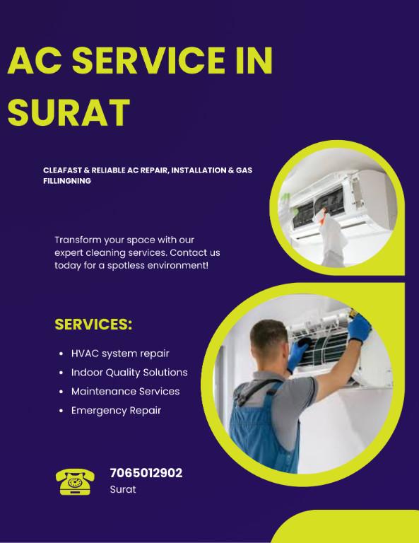 AC Service in Surat – Fast & Reliable AC Repair, Installation & in Surat - Image 1