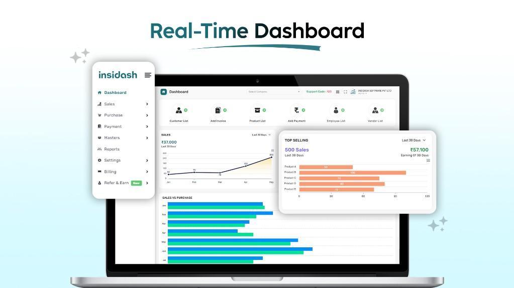 Billing Software For Small Businesses | Insidash in Surat - Image 2