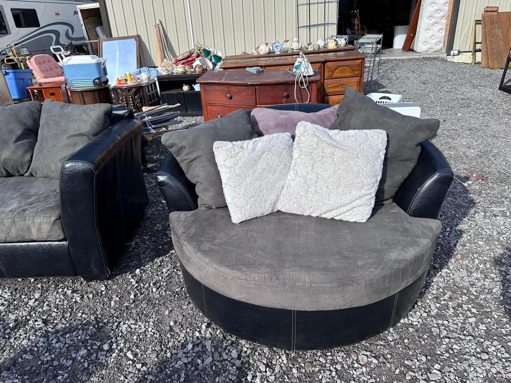 Sofa, Dining Chairs, Table & Drawer Set - All Available Now! in Syracuse - Image 4