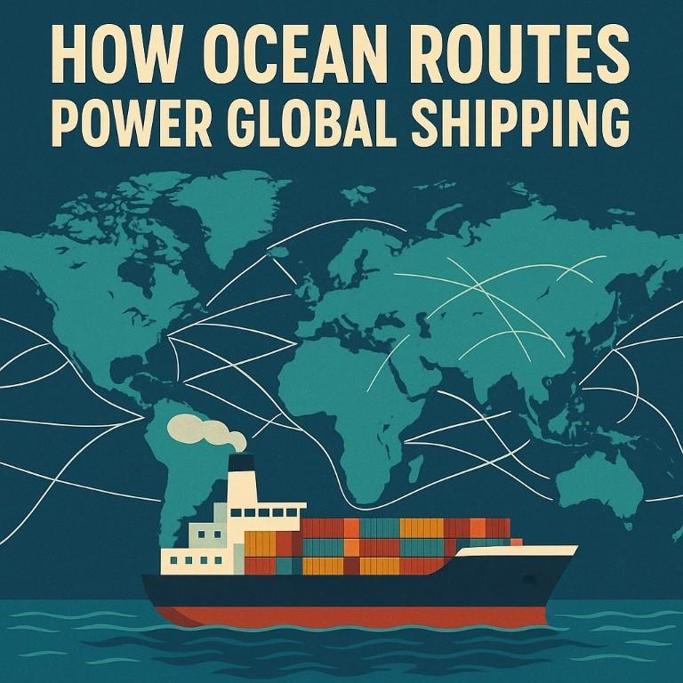 How Ocean Routes Power Global Shipping in Noida - Image 1