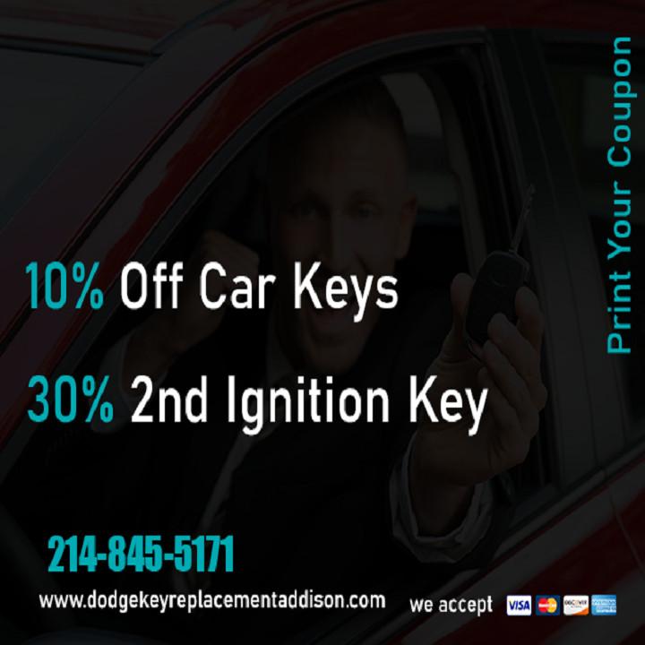 Dodge Key Replacement Addison in Plano - Image 1
