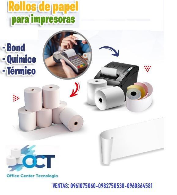 ROLLOS DE PAPEL PARA FACTURAR en Guayaquil - Imagen 3