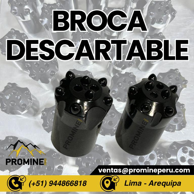 BROCA CONICA . LIMA . BOTON . PERFORACION . ROCA en Perú - Imagen 1