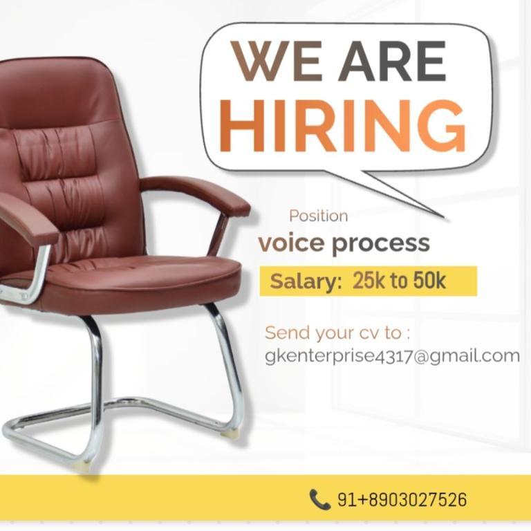 Opening for voice process in Saidapet - Image 1