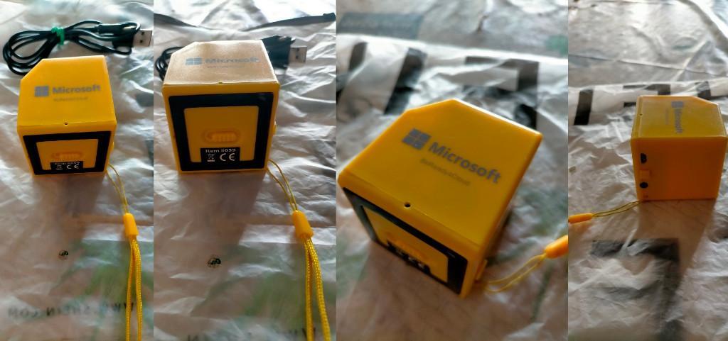 ALTAVOZ AMARILLO DE MICROSOFT 5 € en Alcobendas - Imagen 2