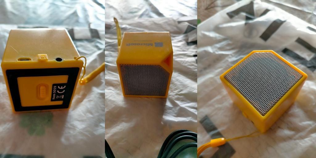 ALTAVOZ AMARILLO DE MICROSOFT 5 € en Alcobendas - Imagen 7