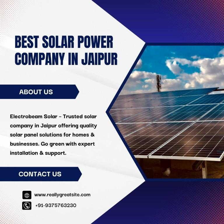 Best Solar Power Company In Jaipur in Jaipur - Image 1