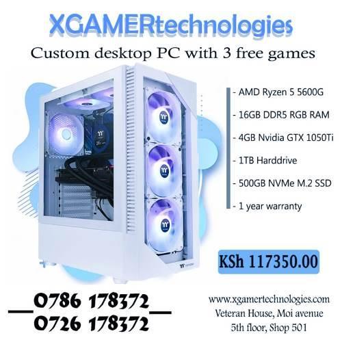 Custom Ryzen 5 XGAMERTechs Mid Tower PC build in Kenya - Image 1