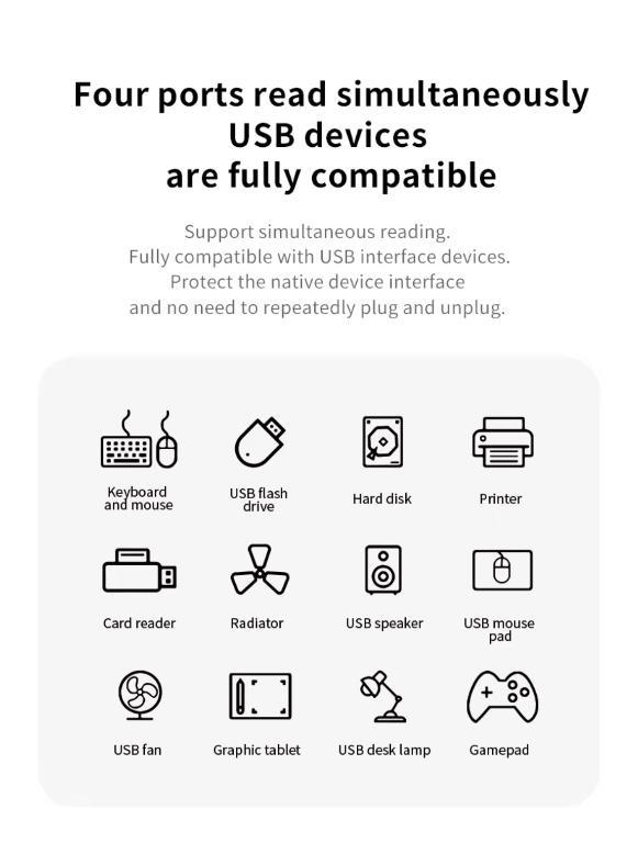 Support Multiports Téléphone/Tablette en Côte d’Ivoire - Photo 3
