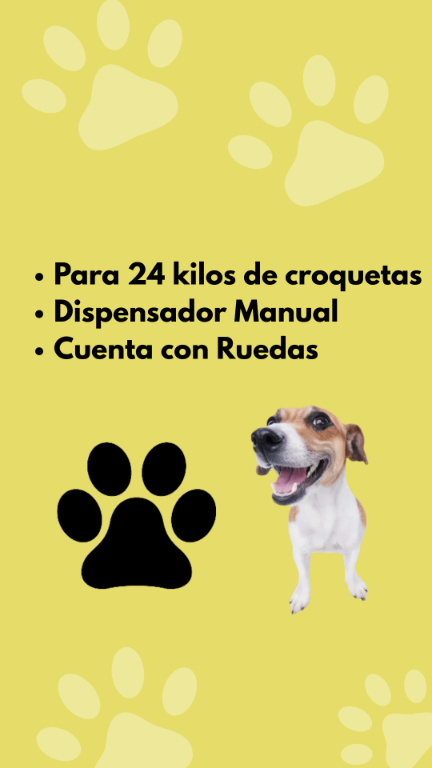 DISPENSADOR DE ALIMENTO PARA TU MICHI Y TU LOMITO en La Colmena - Imagen 2