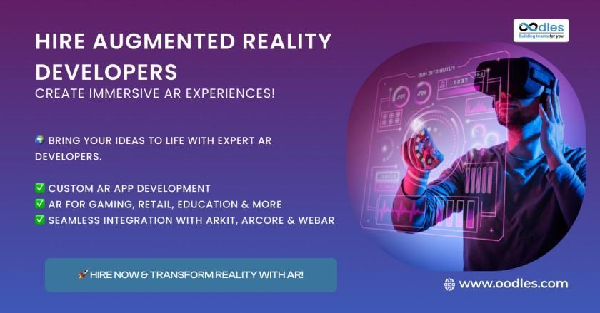 Hire Augmented Reality Developers for Custom AR Apps in India - Image 1