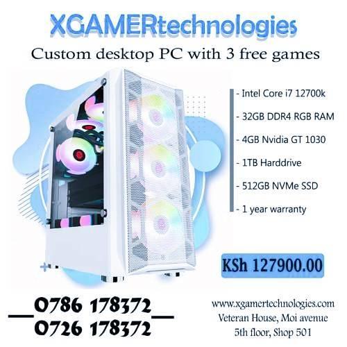 Custom Core i7 12700k XGAMERTechnologies PC build in Kenya - Image 1