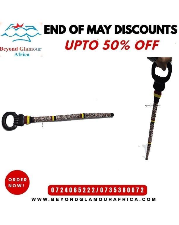 A customized multi colored beaded walking stick in Nairobi - Image 1