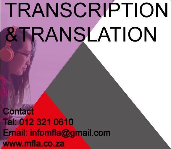 Professional Transcription Service in South Africa - Image 1