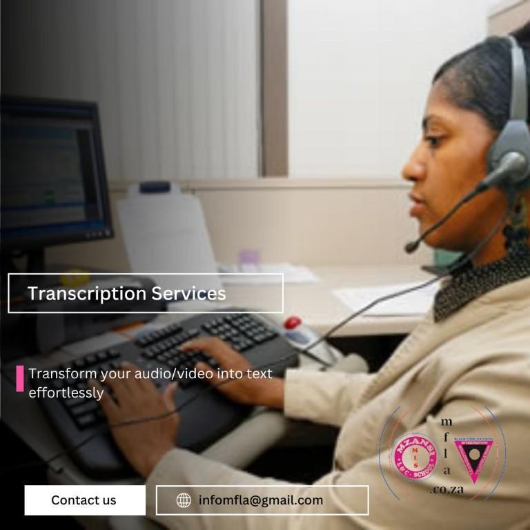 Professional Transcription Service in South Africa - Image 2