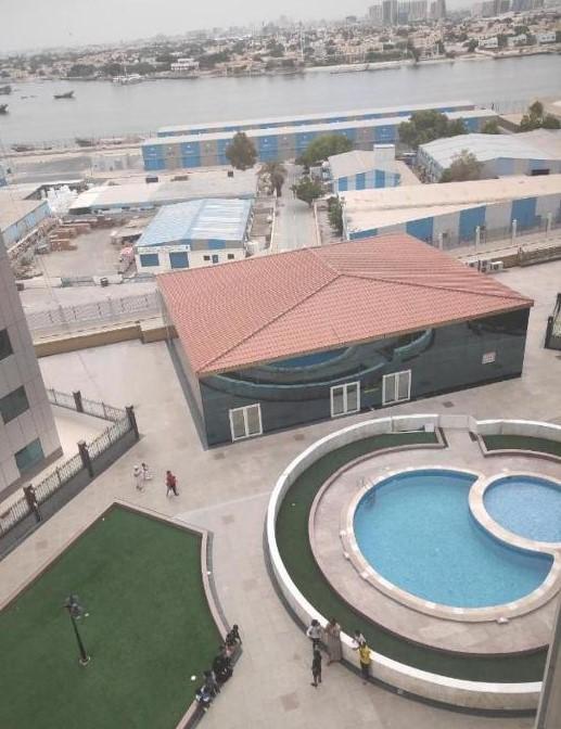 FULLY FURNISHED STUDIO APARTMENT FOR RENT IN ORIENT TOWER 3500 in Ajman - Image 2