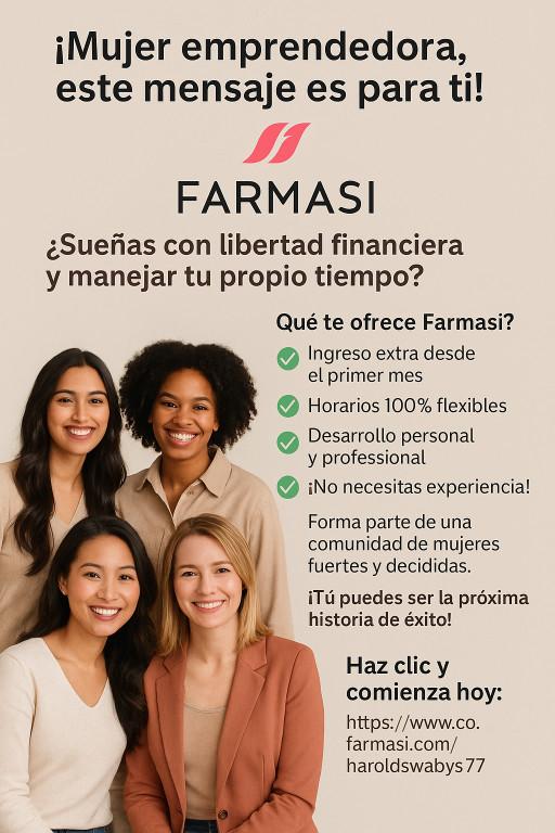EMPRENDE CON FARMASI Y GANA DINERO CON NUESTROS PRODUCTOS en Colombia - Imagen 7