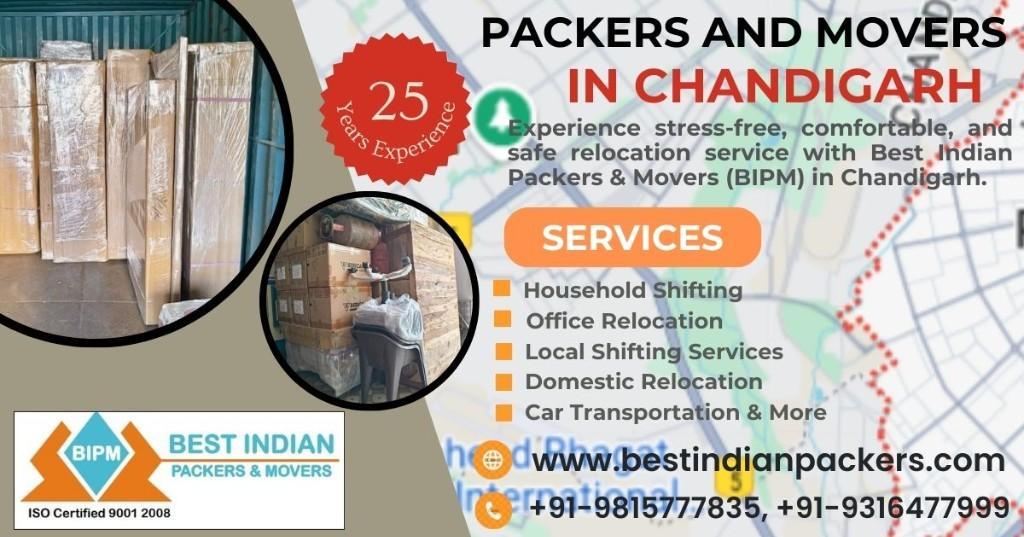 Book The Best Packers And Movers In Chandigarh – Get Free Quote in India - Image 1