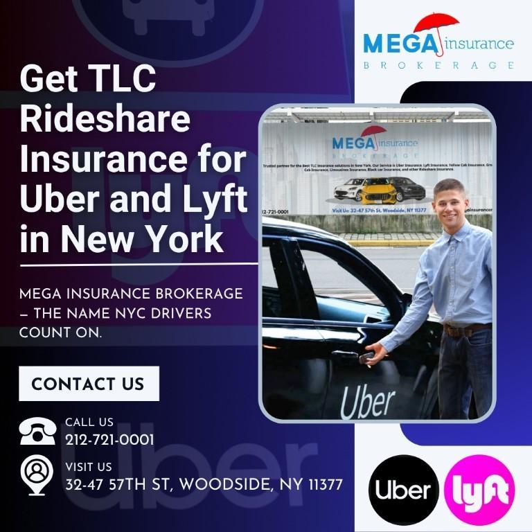 TLC Rideshare Insurance for Uber and Lyft Drivers in New York in Redwood City - Image 1