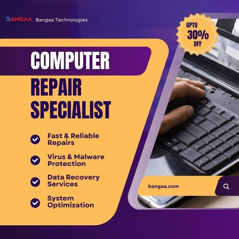 Fast & Reliable Computer Repair Services in Ashram! in India - Image 1