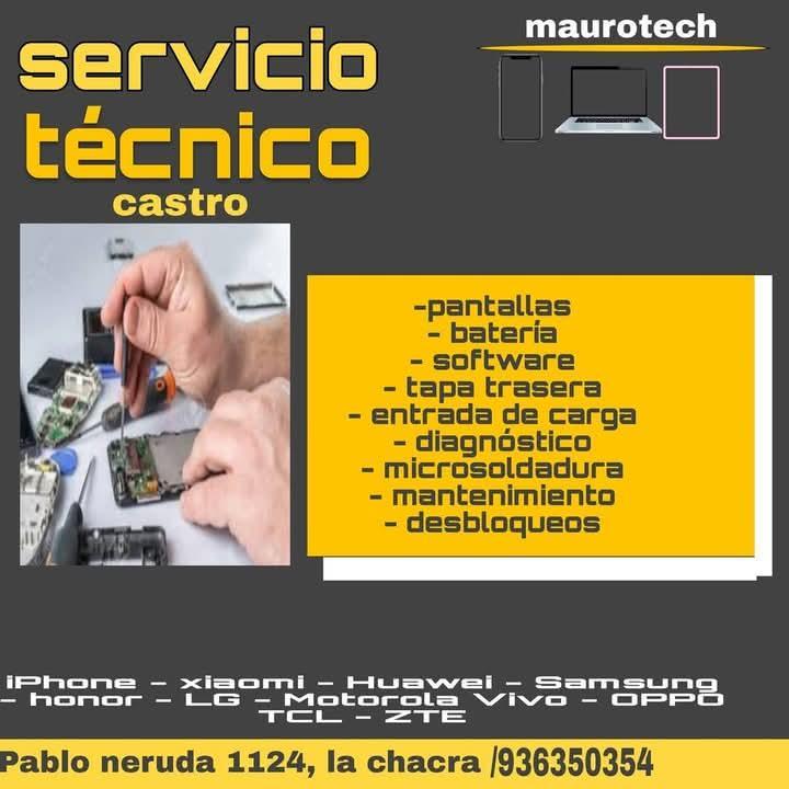 Servicio técnico castro en Chile - Imagen 1