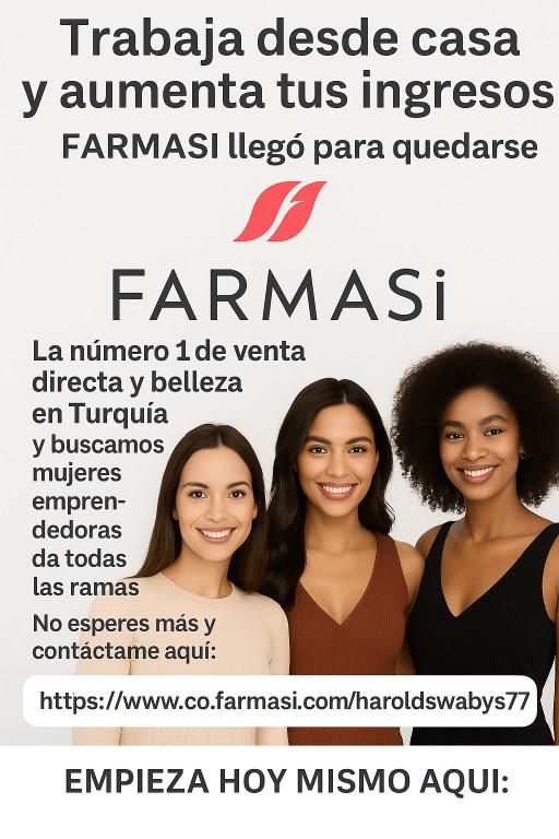 ÚNETE A FARMASI Y MEJORA TU ECONOMIA Y TU BELLEZA en Colombia - Imagen 1