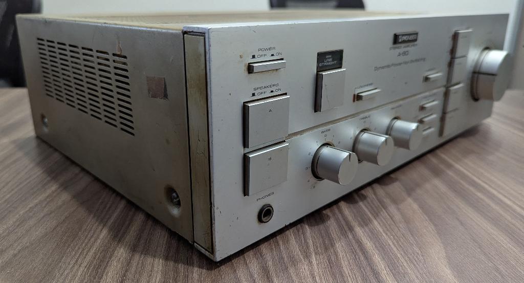 AMPLIFICADOR PIONEER A-60 PLATA VINTAGE en Monterrey (MTY) - Imagen 2