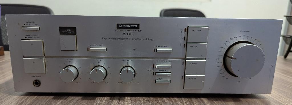 AMPLIFICADOR PIONEER A-60 PLATA VINTAGE en Monterrey (MTY) - Imagen 3
