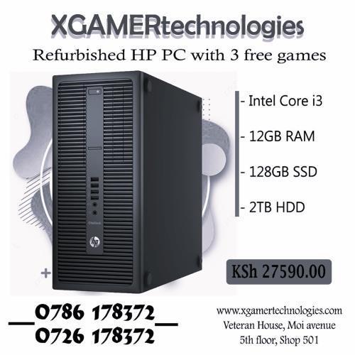Simple revamped Core i3 HP tower computer PC in Kenya - Image 1