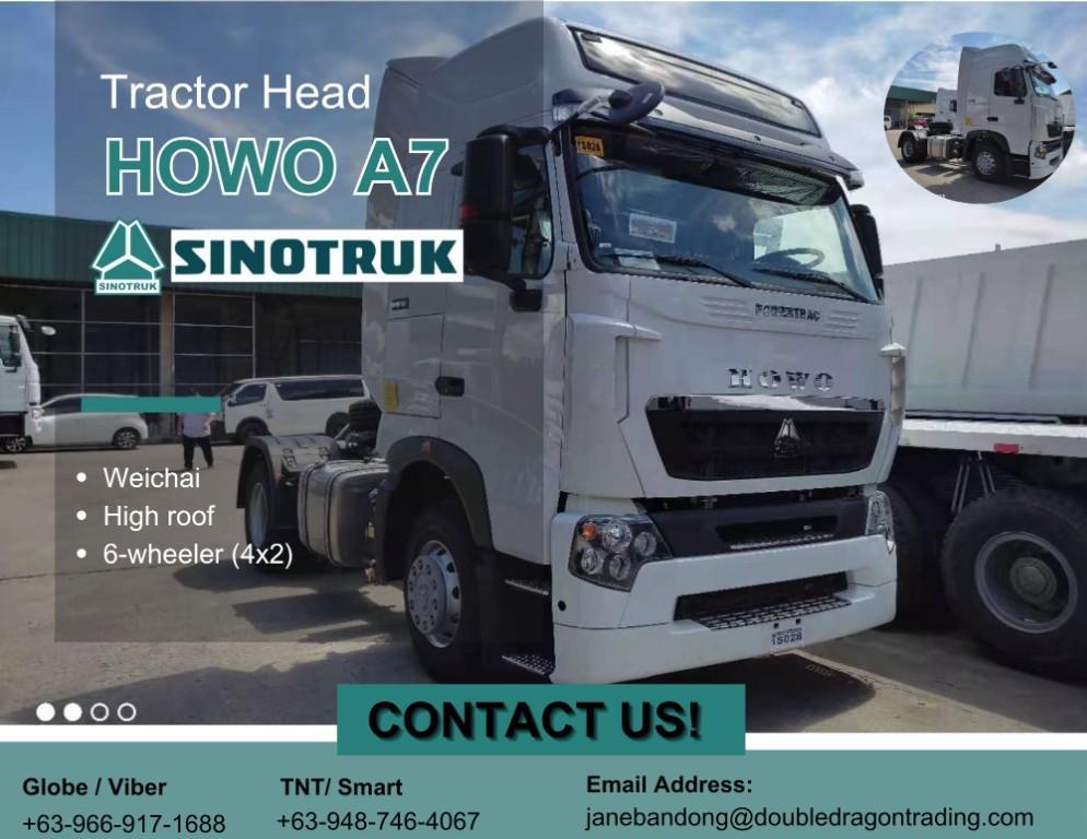 HOWO A7 6-WHEELER TRACTOR HEAD HIGH ROOF.. in Alabang - Image 1