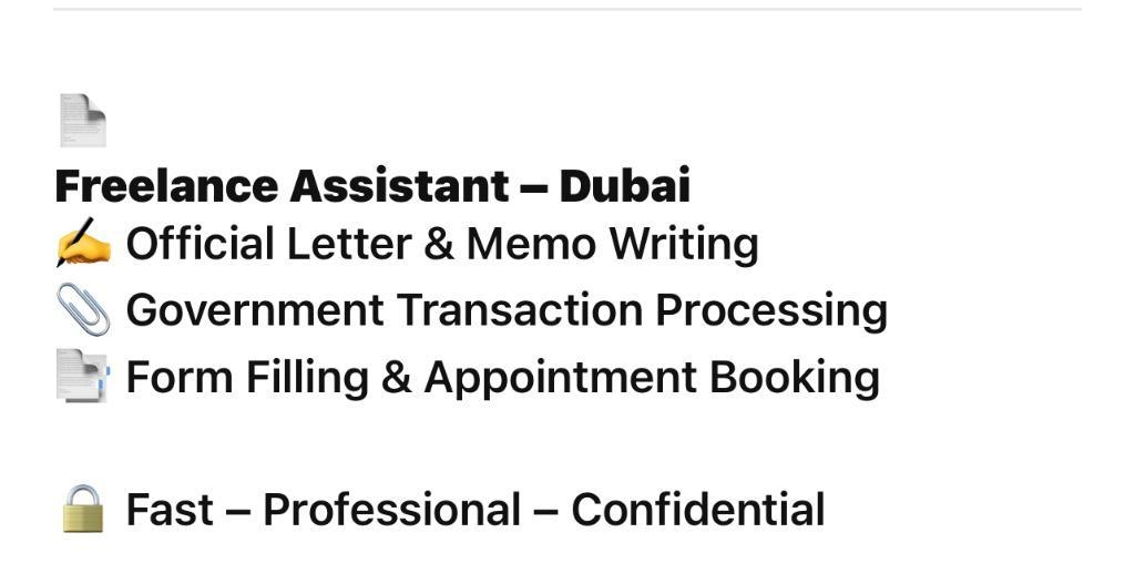 Document processed in Dubai - Image 1