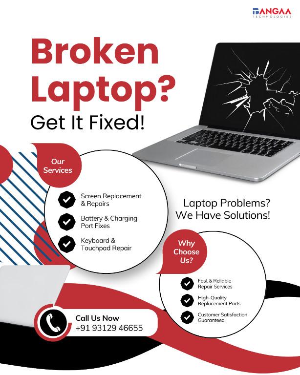 Looking for Laptop Repair Near you Visit Bangaa Technologies in India - Image 1