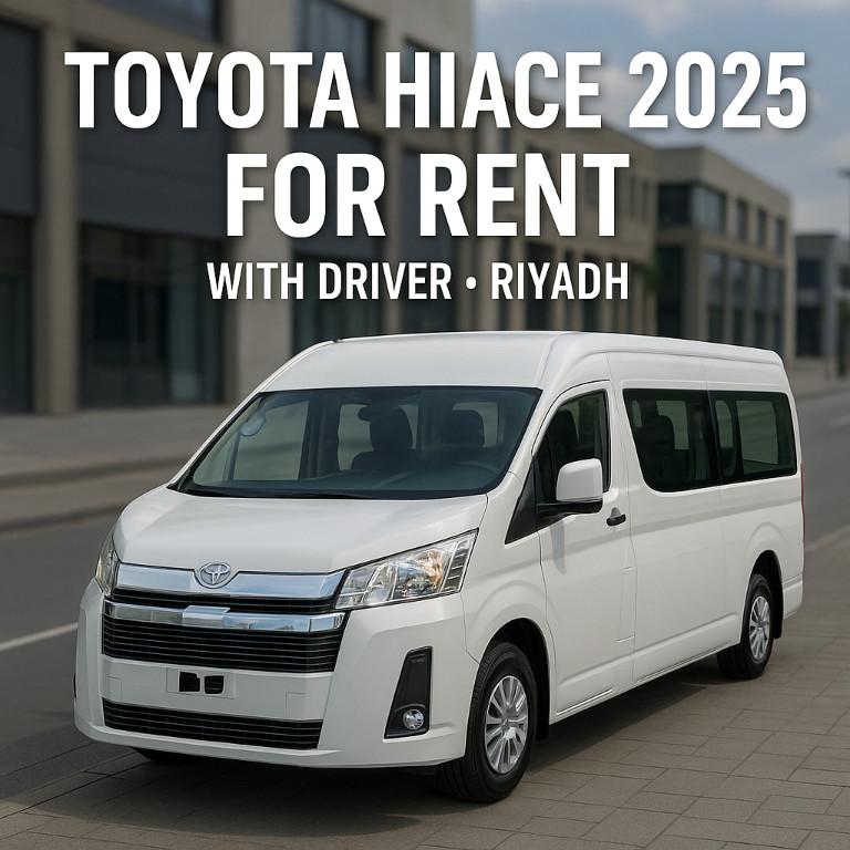 Hiace Van Available for Daily, Weekly & Monthly Rental – Riyadh in Riyadh - Image 8