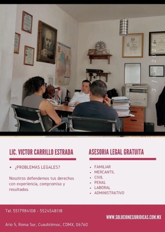 ABOGADOS PROFESIONALES, ASESORÍA GRATUITA, MATERIA MERCANTIL. en Colonia Roma - Imagen 2