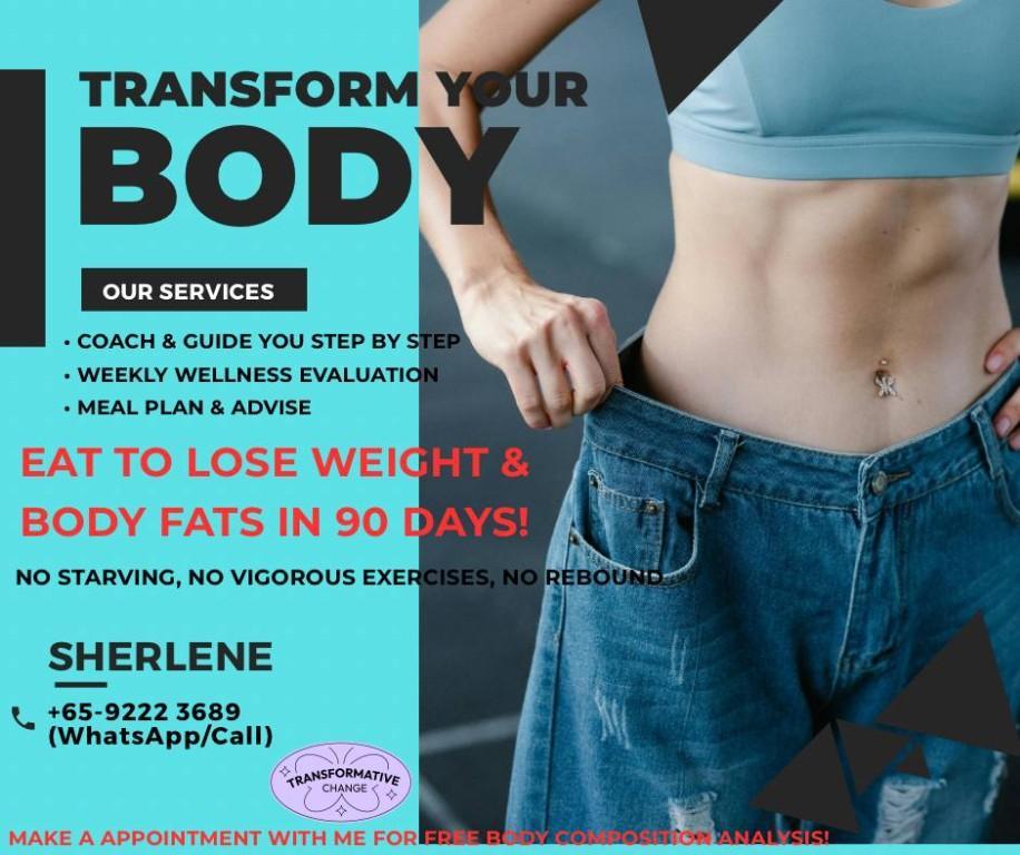 Body Transformation in 90 Days! in Tampines - Image 1